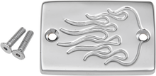 BARON Master Cylinder Cover - Smooth - Kawasaki - Chrome BA-7676-03