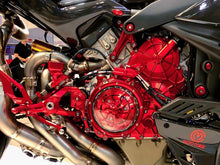 Motocorse Billet Aluminum Clutch Crankcase Cover for the Ducati Streetfighter V4 (20-24)