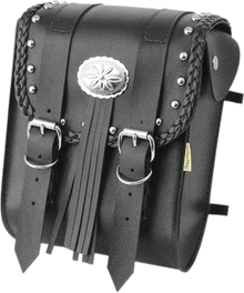 WILLIE & MAX LUGGAGE Warrior Sissy Bar Bag - Black 58431-00
