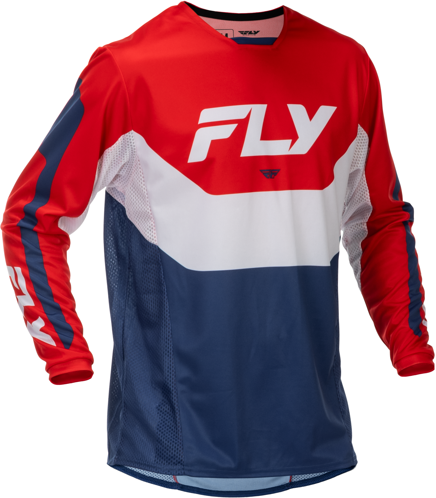 Kinetic Jersey Red/White/Blue Md