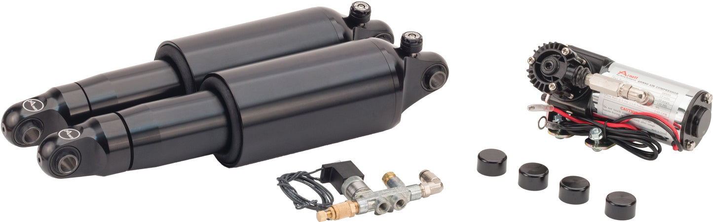 Air Shocks Fox Series Blk Vrod W/Rebound