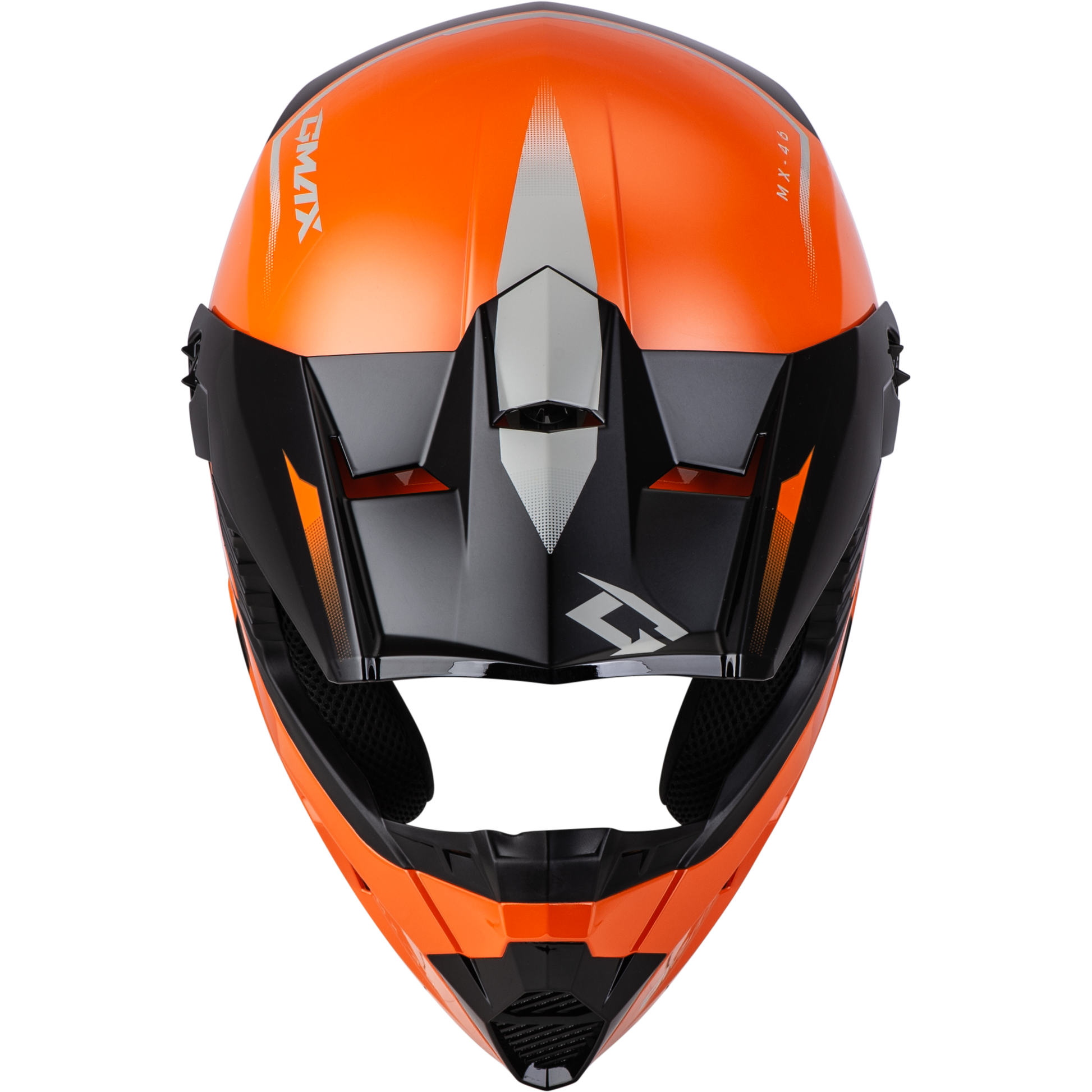 Mx 46 Compound Helmet Orange/Black/Grey Md