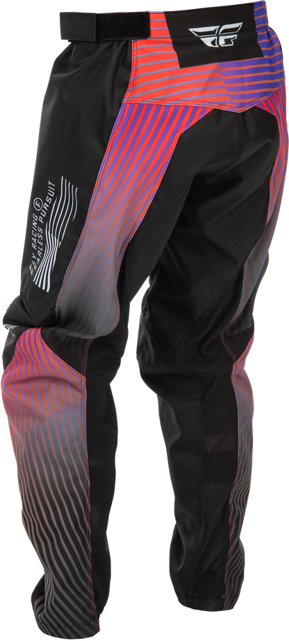 Youth F 16 Pants Black/Red/Purple Sz 24