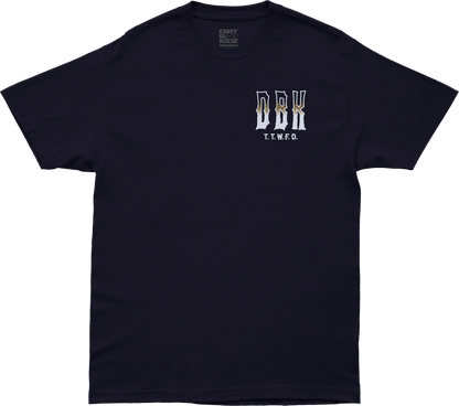 Ghost Rider Tee Navy Lg