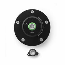 Gas Cap Locking Black/Green Kaw