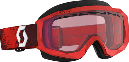 Hustle X Snwcrs Goggle Dark Red/Red Rose