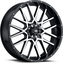 Hurricane Black/Machined 18x6.5 4/156 4 + 2.5 (+10mm)