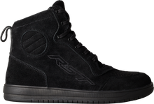 Hitop Moto Sneaker Ce Boot Black Suede  Sz 8