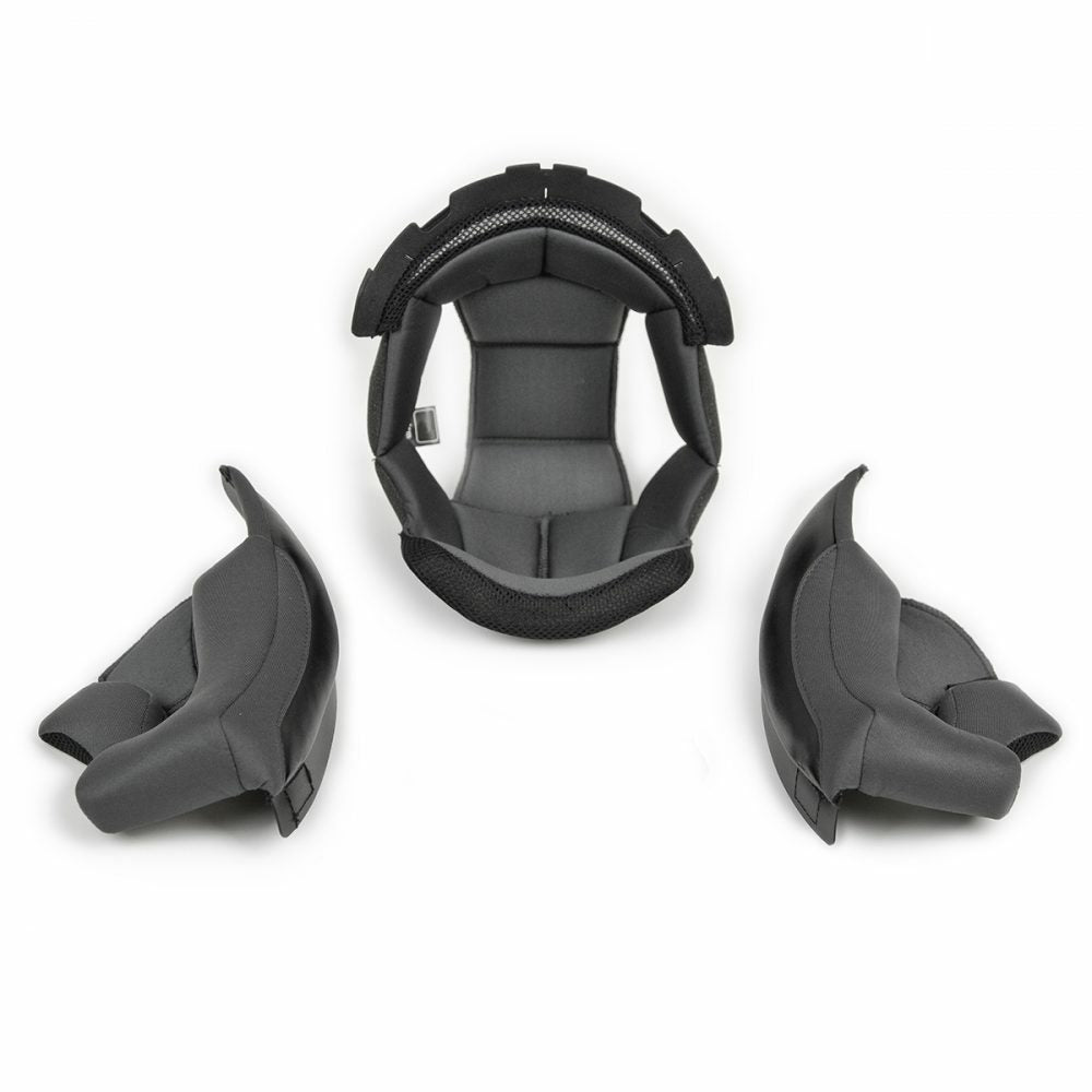 Exo R320 Kwikwick 2 Grey Snaps Liner/Cheek Pad Kit Lg