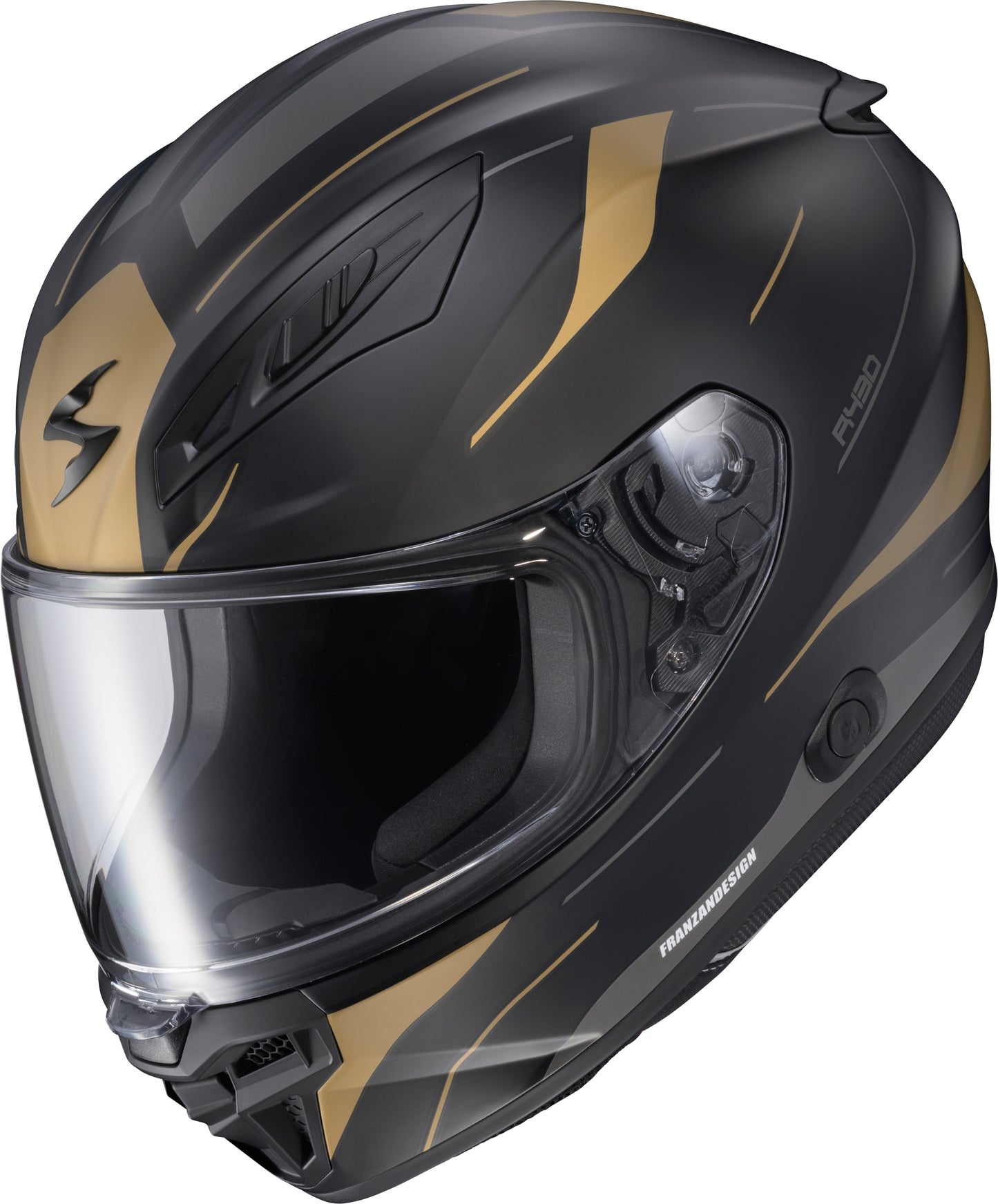 Exo R430 Full Face Helmet Cutlass Black/Gold Xl