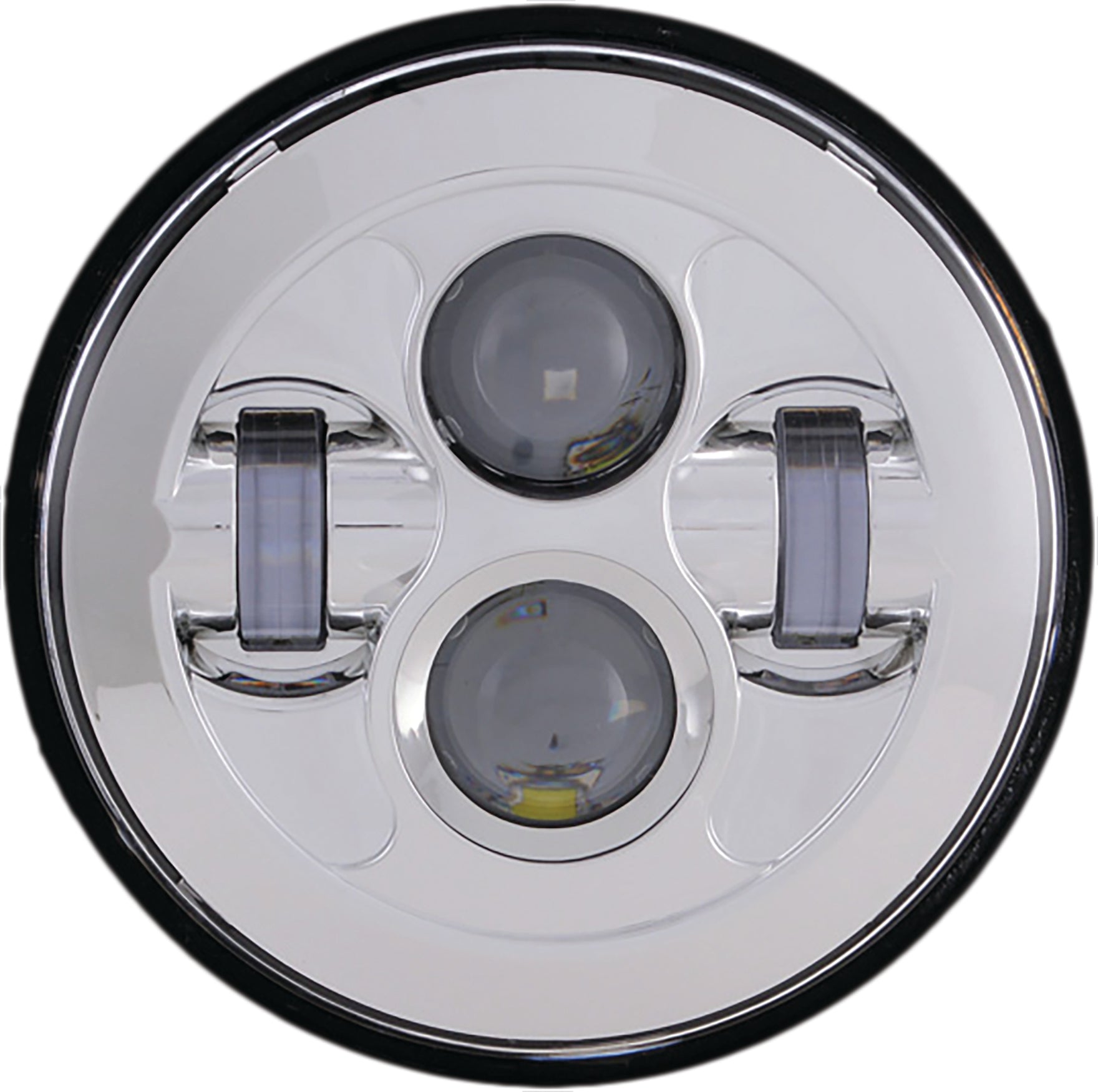 High Definition 7" Led Headlight Chrome