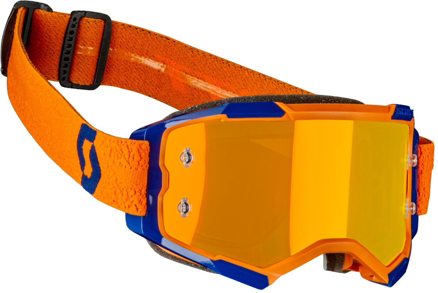 Fury Goggle Grey/Orange Orange Chrome Works