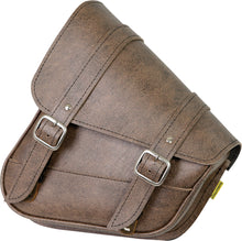 Vintage Swingarm Bag 10.5"X11.5"X4.5" Brown