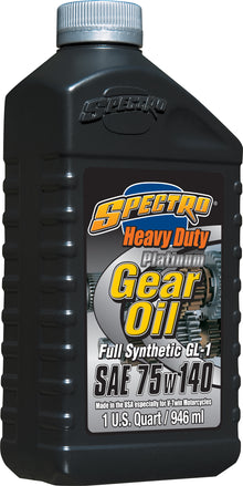 Platinum Full Syn Hd Gear Oil 75w140 1qt