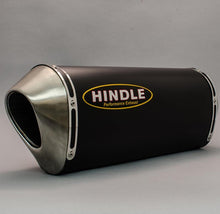 Hindle Exhaust for Yamaha Vmax (09-15)  with 14x2.25 Evolution Black Ceramic Muffler Stealth