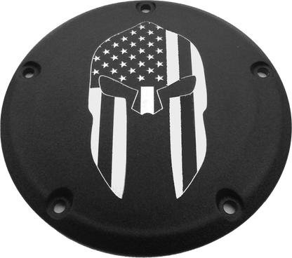 6   M8 Softail Derby Cover Spartain Black