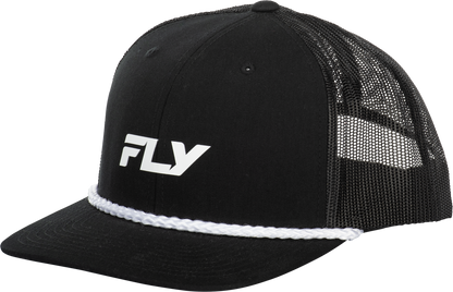 Fly Trucker Hat Black