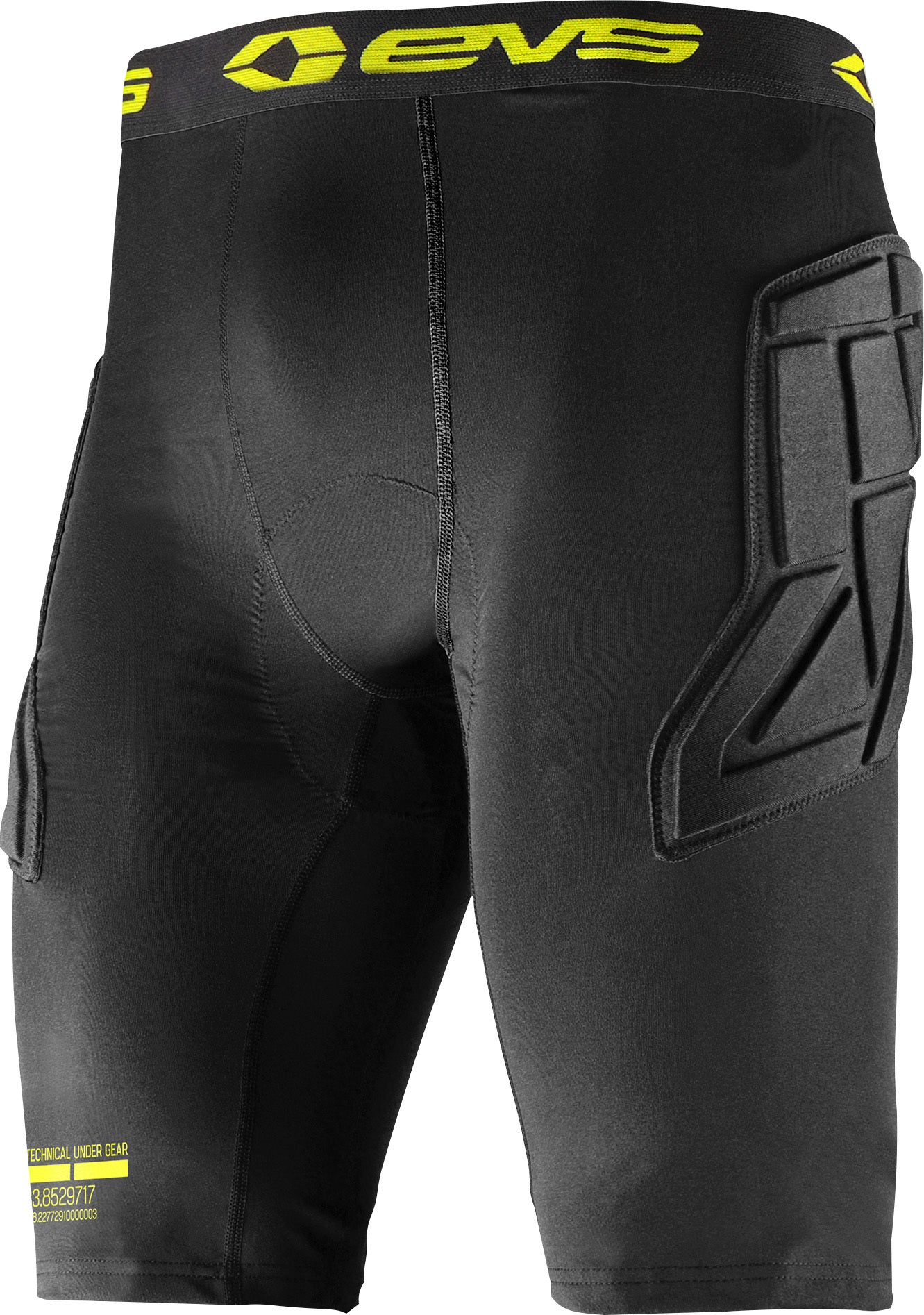 Padded Shorts Black 2x