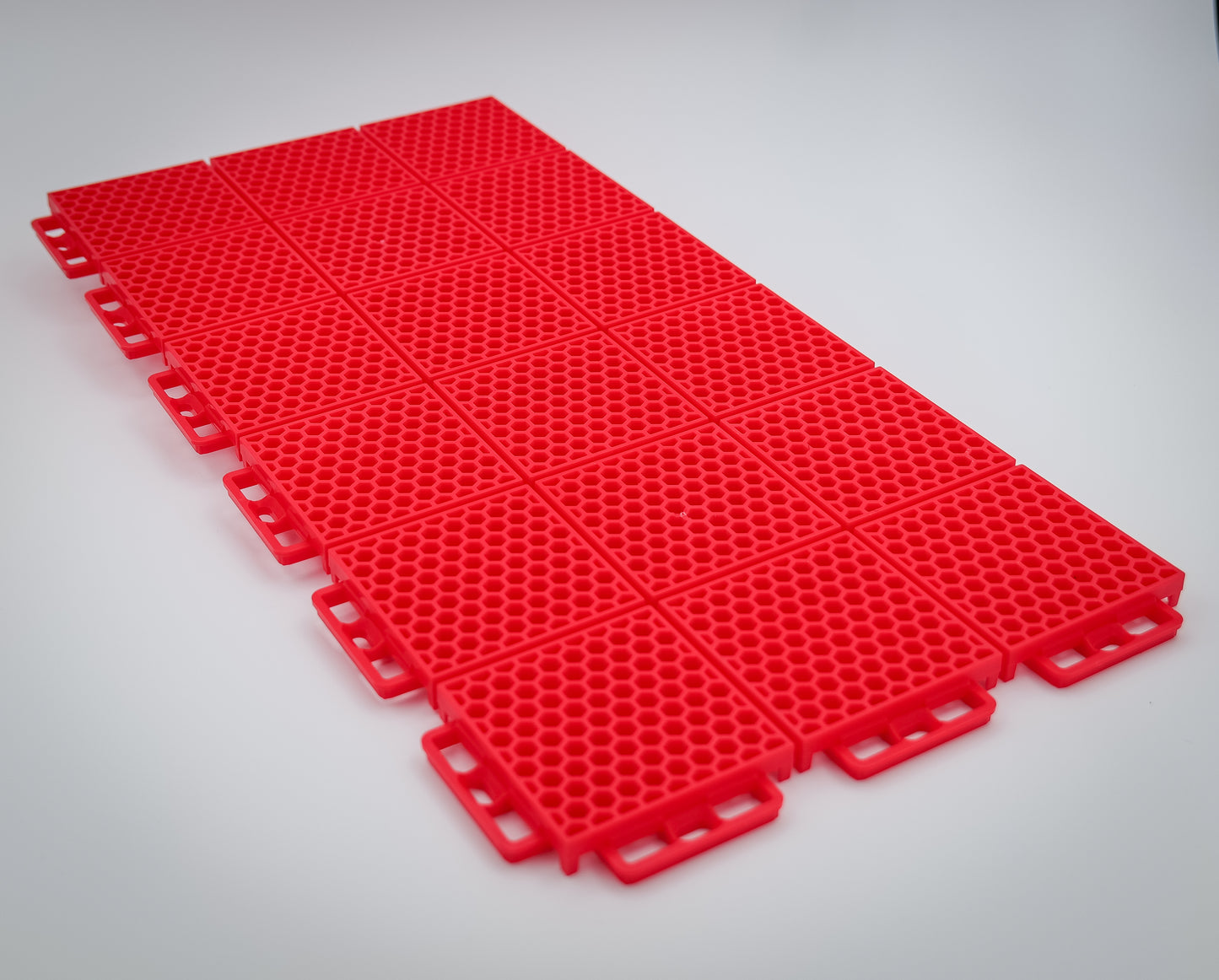 Protech Flooring Smooth Red 8 Pc