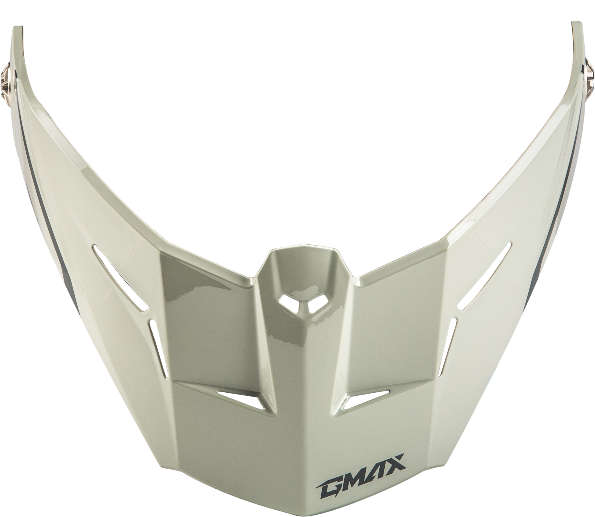 Md 74 Visor W/Screws Spectre White/Red