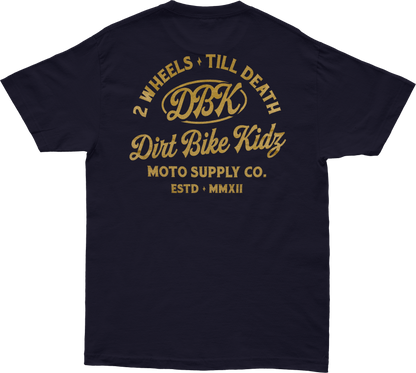 Gold Nugget Tee Navy Sm