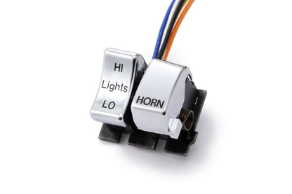 Dimmer/Horn Switch Assy Chrome 82 95