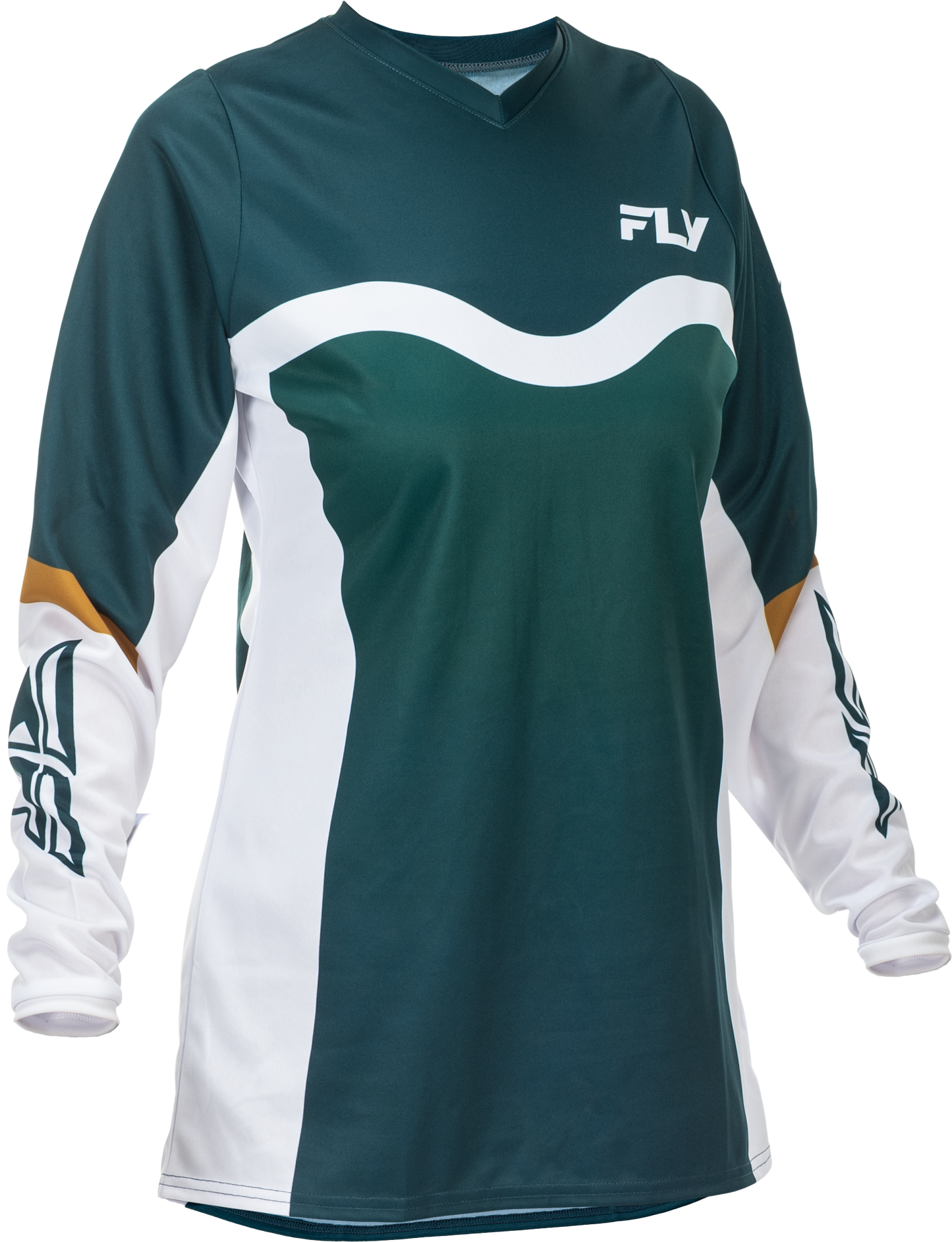 Women's F 16 Jersey Teal/White/Gold Xl