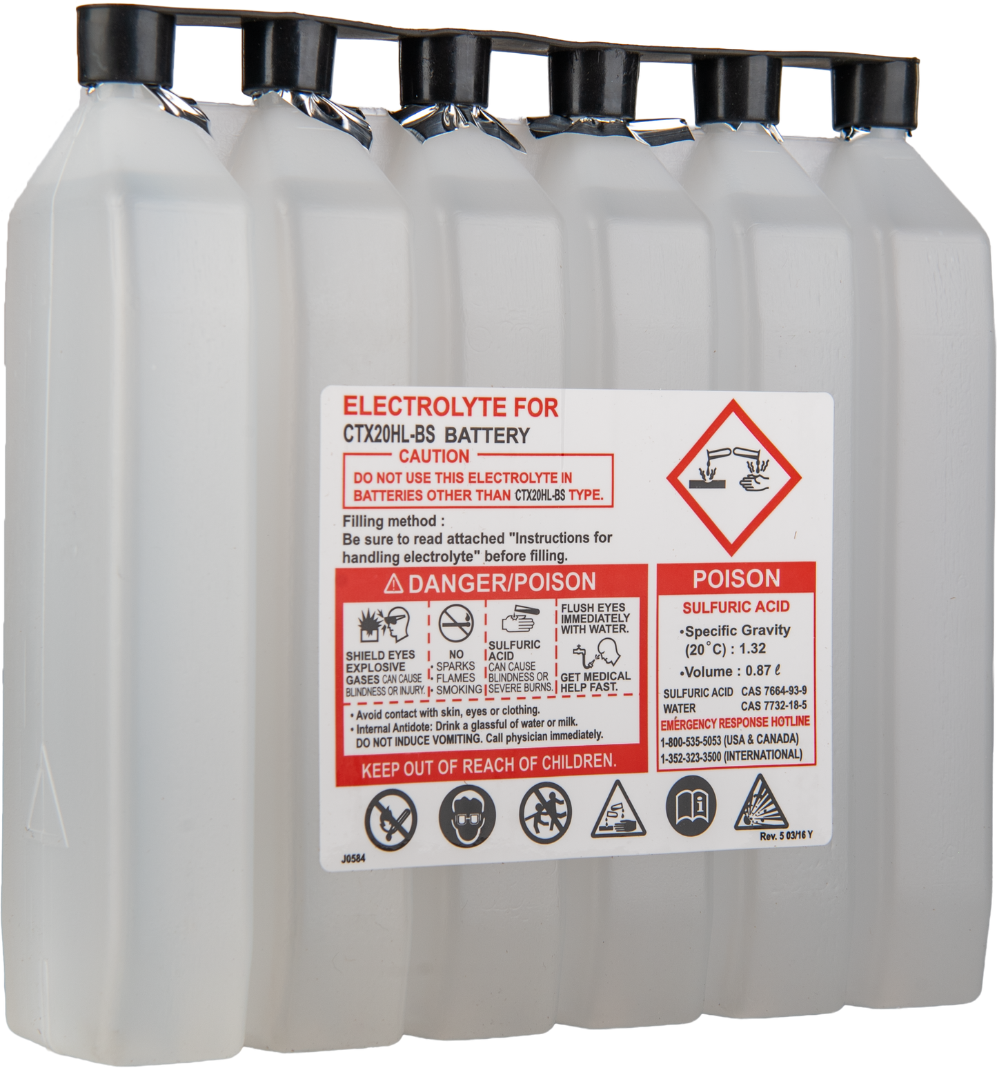 Battery Ctx20hl Bs Pw Maintenance Free