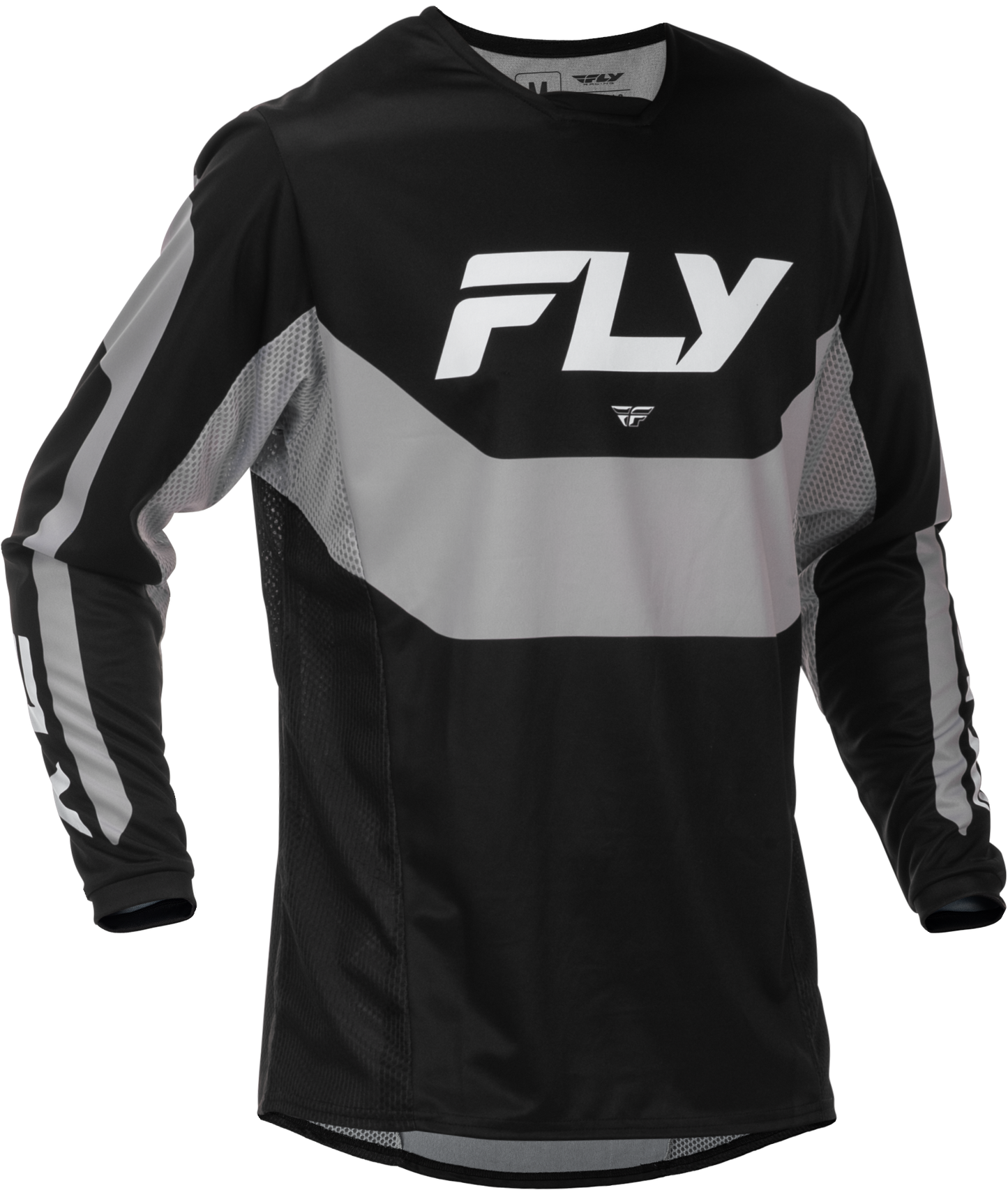 Kinetic Jersey Black/Grey Md