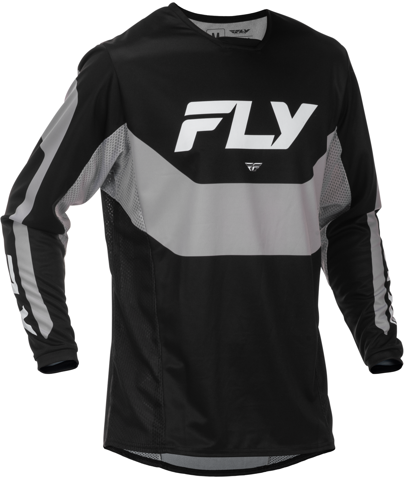 Kinetic Jersey Black/Grey Md