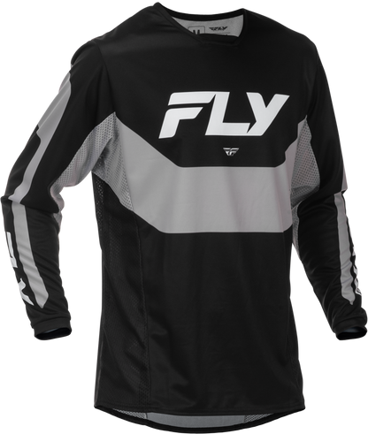 Kinetic Jersey Black/Grey Md