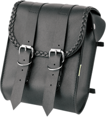 WILLIE & MAX LUGGAGE Sissy Bar Bag - Braided - Black 58481-20