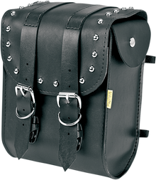 WILLIE & MAX LUGGAGE Ranger Sissy Bar Bag - Studded - Black 58452-01