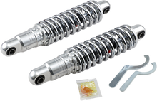 DRAG SPECIALTIES SHOCKS Premium Ride-Height Adjustable Shocks - 12" - Heavy Duty - Chrome C16-0156H