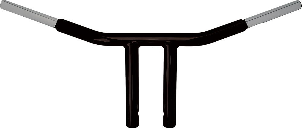 Chubby 8" Phsyco Drag Bar Satin Black