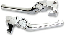 PSR Anthem Adjustable Lever Set for Harley Models - Chrome 12-00653-20