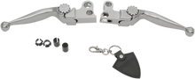 PSR Journey Adjustable Lever Set for Harley Models - Chrome 12-00600-20