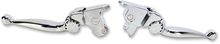 PSR Journey Adjustable Lever Set for Harley Models - Chrome 12-00604-20