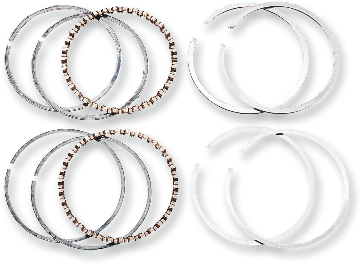 HASTINGS Piston Rings - 3.498" + 0.010" - Evolution Big Twin 2M6164010