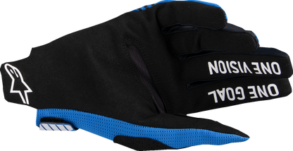ALPINESTARS Radar Pro MX Gloves - Blue - Medium 3560325-70-M