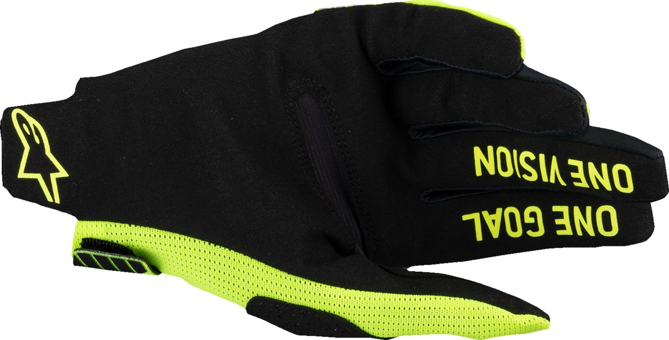 ALPINESTARS Radar Pro MX Gloves - Fluo Yellow - 2XL 3560325-55-2XL