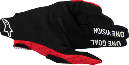 ALPINESTARS Radar Pro MX Gloves - Bright Red - Small 3560325-3010-S