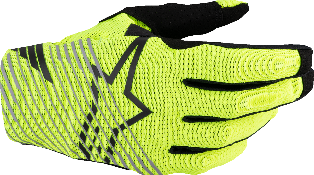 ALPINESTARS Radar Pro MX Gloves - Fluo Yellow - Small 3560325-55-S