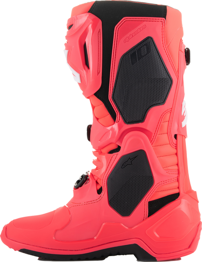 ALPINESTARS Tech 10 Boots - Diva Pink/White - US 11 / EU 45.5 2010020-3812-11