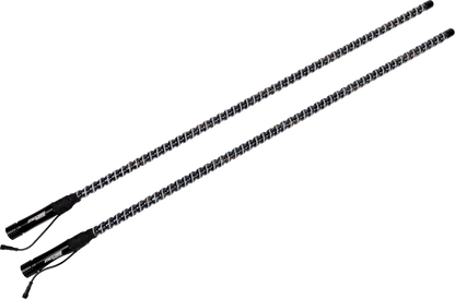 MOOSE OFFROAD Quick Disconnect Whip Light - 4' QD-COBBTR-142-PU