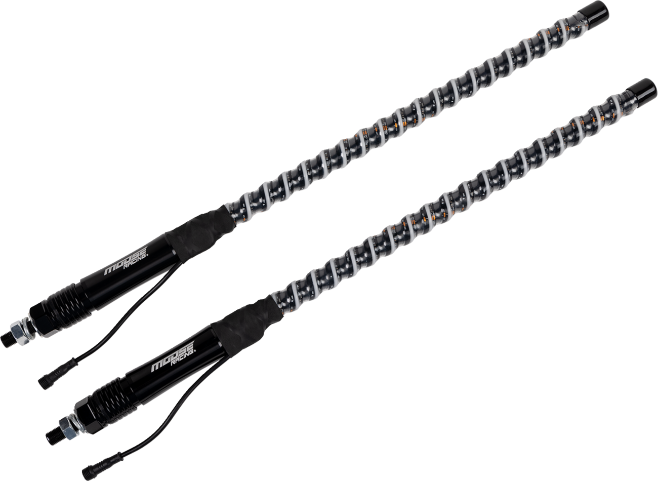 MOOSE OFFROAD Quick Disconnect Whip Light - 2' QD-COBBTR-122-PU