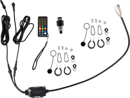 MOOSE OFFROAD Quick Disconnect Whip Light - 4' QD-COBBTR-142-PU