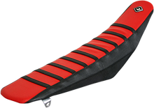 FLU DESIGNS INC. Pro Rib Seat Cover - Red/Black - CRF '17-'21 15505