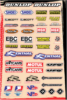 FLU DESIGNS INC. Decal Logo Kit - B 00503