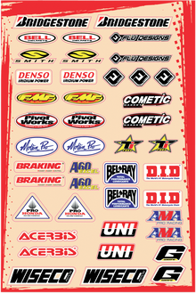 FLU DESIGNS INC. Decal Logo Kit - C 00504